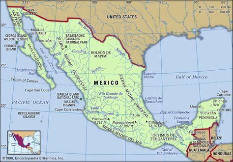 mexican geographical features|Quick Geography Facts About Mexico .